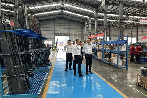 摩根集團領導蒞臨軒尼斯門窗參觀交流，深化技術合作